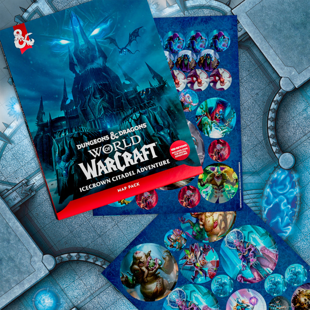 Dungeons & Dragons - World of Warcraft - Icecrown Citadel Adventure Map Pack - Englisch