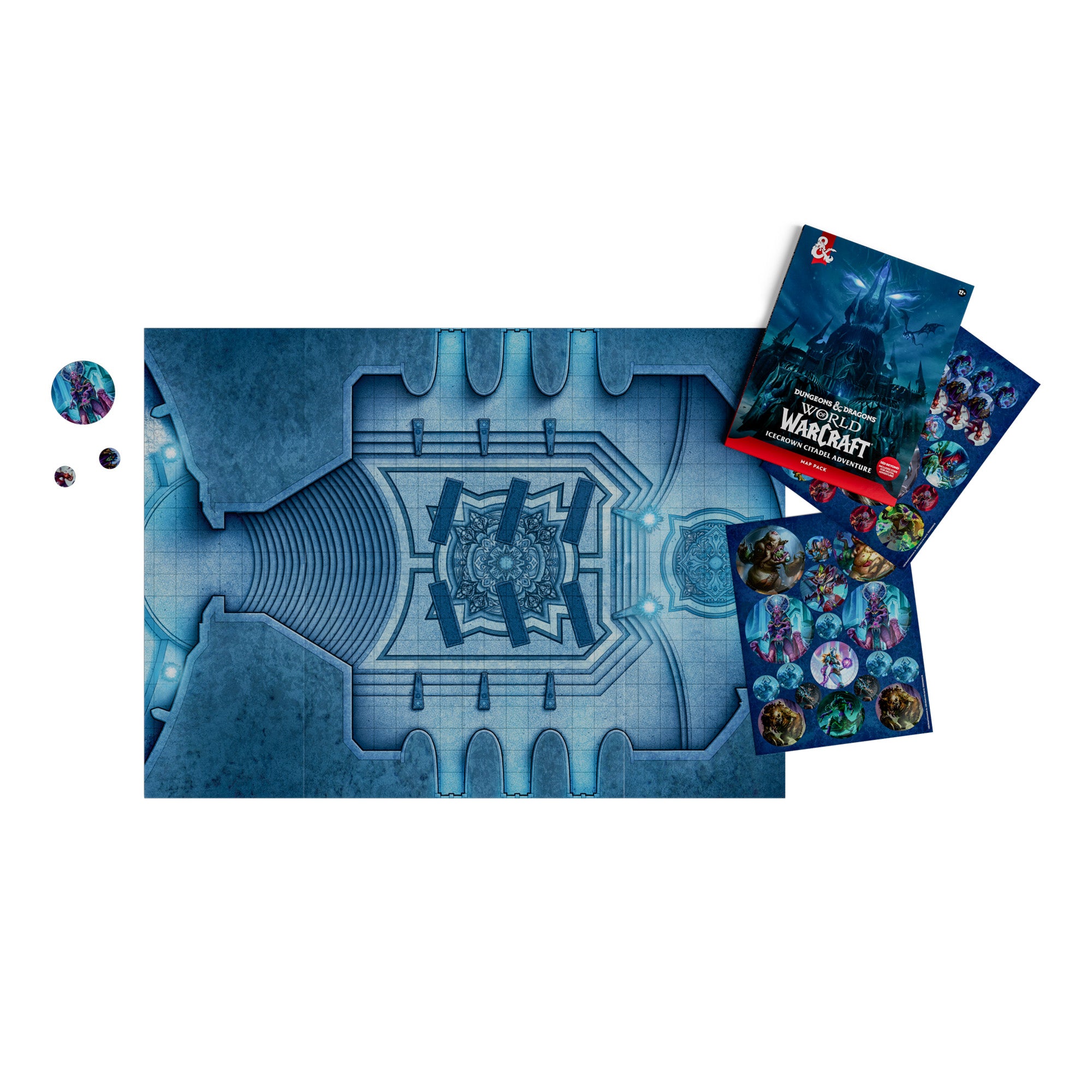 Dungeons & Dragons - World of Warcraft - Icecrown Citadel Adventure Map Pack - Englisch