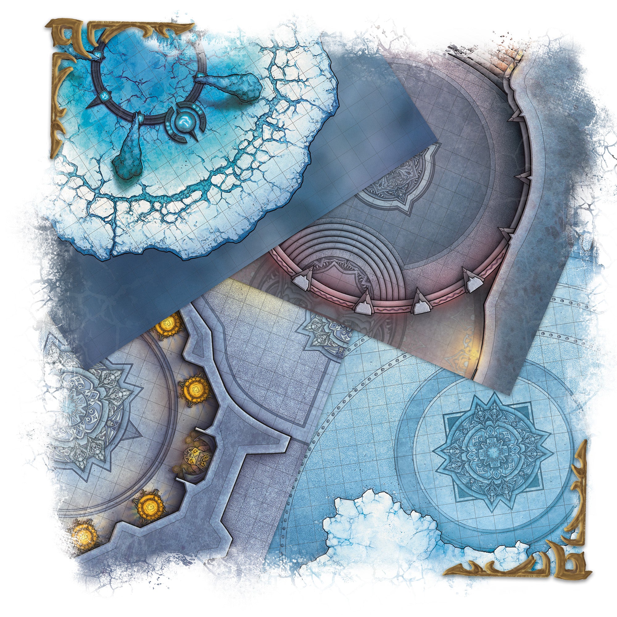 Dungeons & Dragons - World of Warcraft - Icecrown Citadel Adventure Map Pack - Englisch