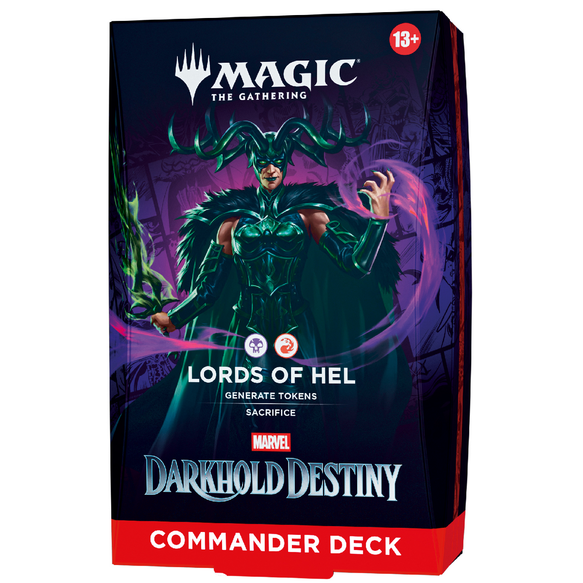 MTG - Marvel: Darkhold Destiny - Commander Deck Midnight Sons - Englisch - (Vorbestellung - Release: 09.04.2027)