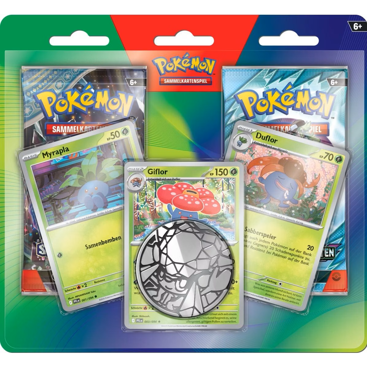 Pokémon TCG - Box - Enhanced 2-Pack Blister: Giflor - Deutsch
