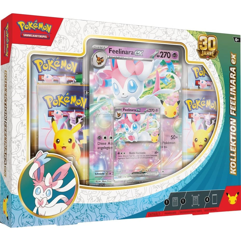 Pokémon TCG - Box - 30th Celebration - Kollektion Feelinara-ex - Deutsch