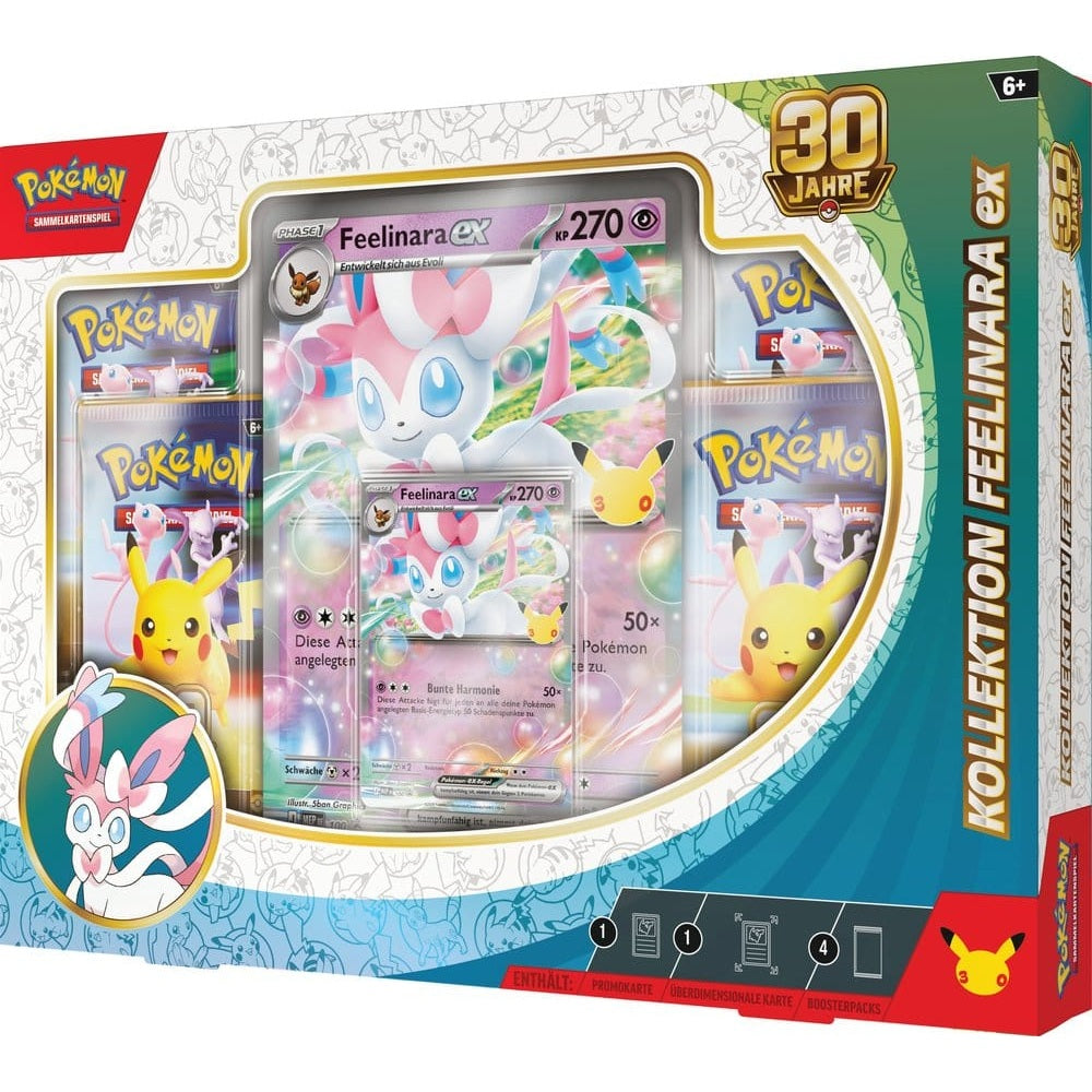 Pokémon TCG - Box - 30th Celebration - Kollektion Feelinara-ex - Deutsch
