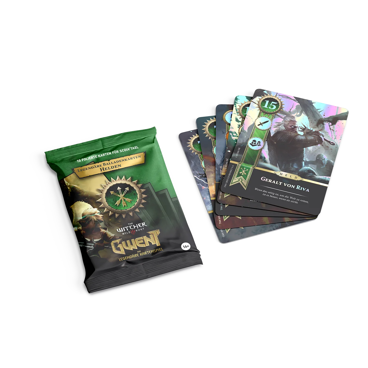 Gwent - Legendäre Balladenkarten Helden Scoia'tael- ab 14 Jahren