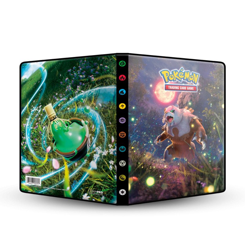 Ultra Pro -  Pokemon - 4er Ordner (80 Karten) - Scarlet & Violet 6