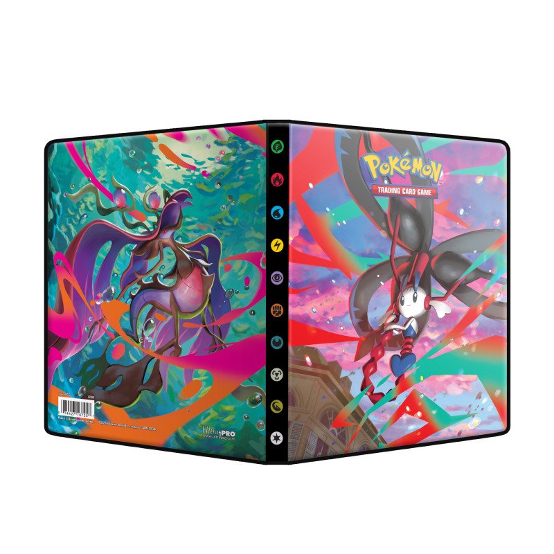 Ultra Pro - Pokemon - 4er Ordner (80 Karten) - Portfolio: Mega Evolution - Chaos Rising