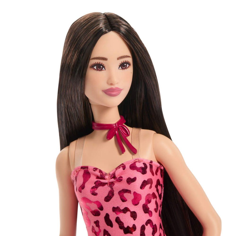 Barbie Fashionistas-Puppe Nr. 246 mit pinkem Leo Outfit