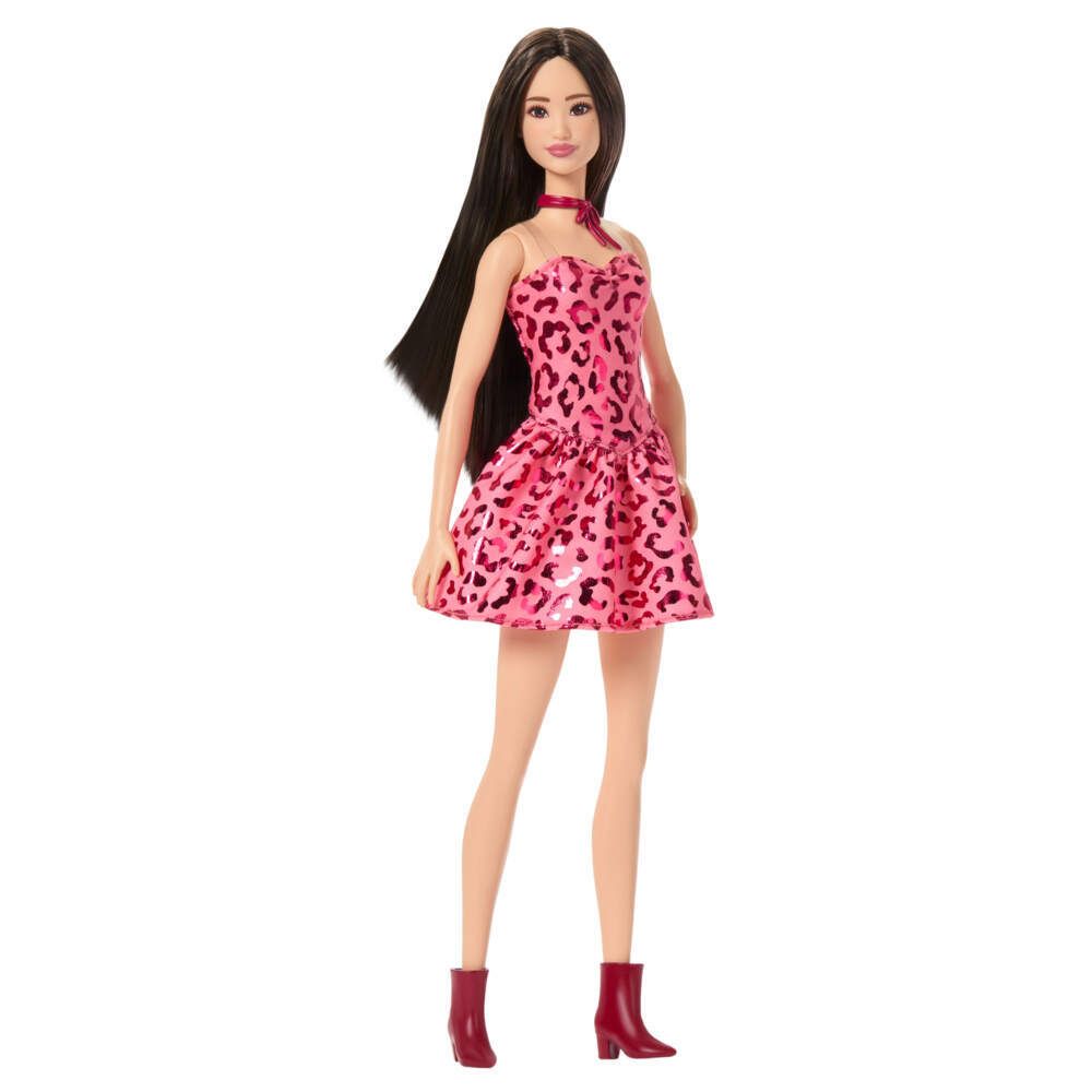 Barbie Fashionistas-Puppe Nr. 246 mit pinkem Leo Outfit