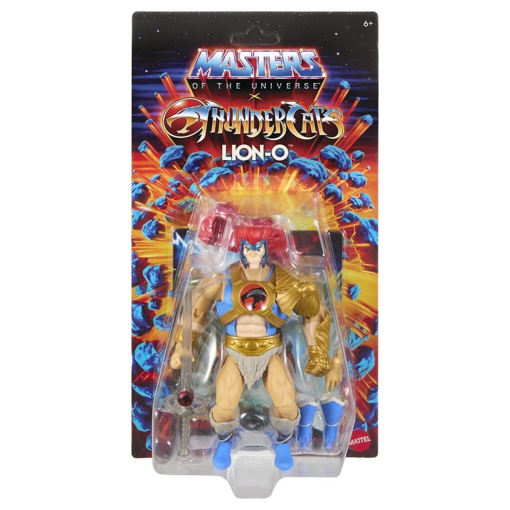 Masters of the Universe x ThunderCats Actionfigur Lion-O 14 cm