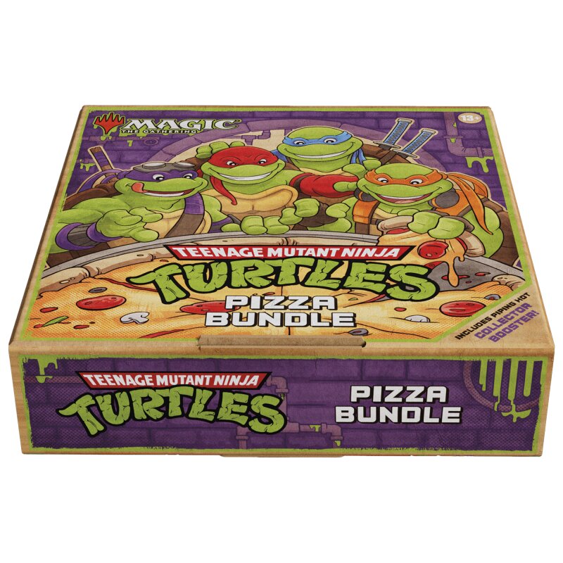 MTG - Teenage Mutant Ninja Turtles - Pizza Bundle - Englisch