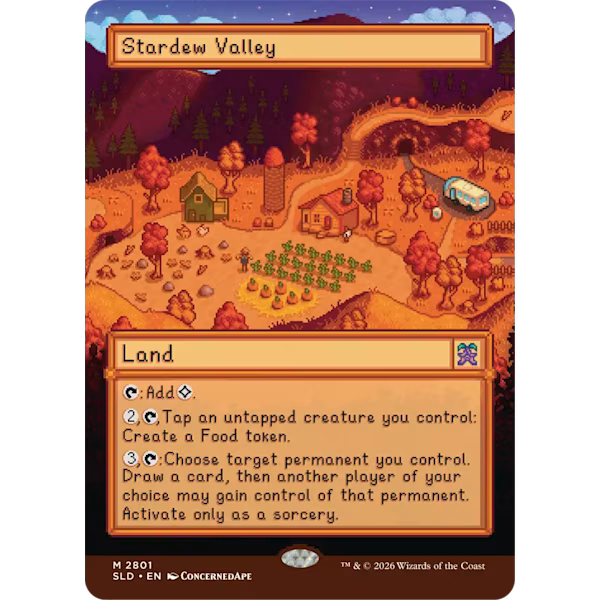 MTG - Secret Lair x Stardew Valley: Welcome to Stardew Valley (Non-Foil) - Englisch - (Vorbestellung - Release: 21.09.2026)