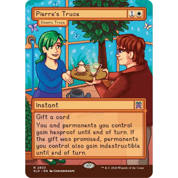 MTG - Secret Lair x Stardew Valley: Welcome to Stardew Valley (Non-Foil) - Englisch - (Vorbestellung - Release: 21.09.2026)