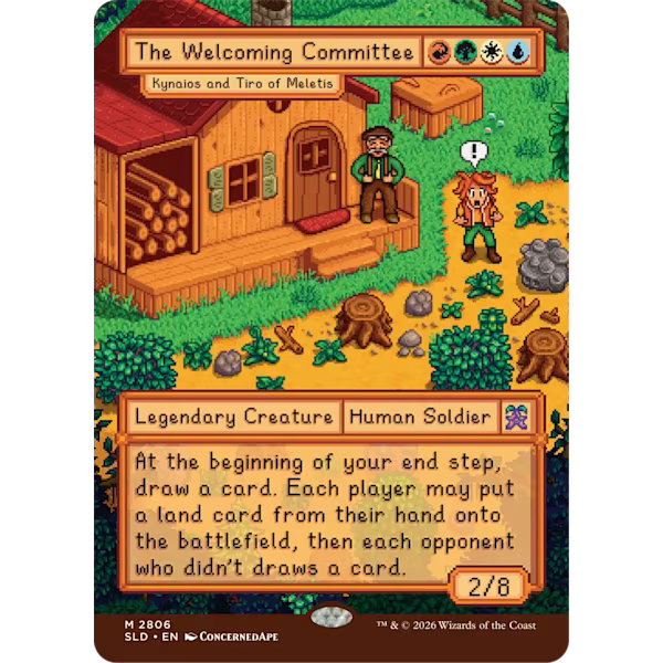MTG - Secret Lair x Stardew Valley: Welcome to Stardew Valley (Non-Foil) - Englisch - (Vorbestellung - Release: 21.09.2026)