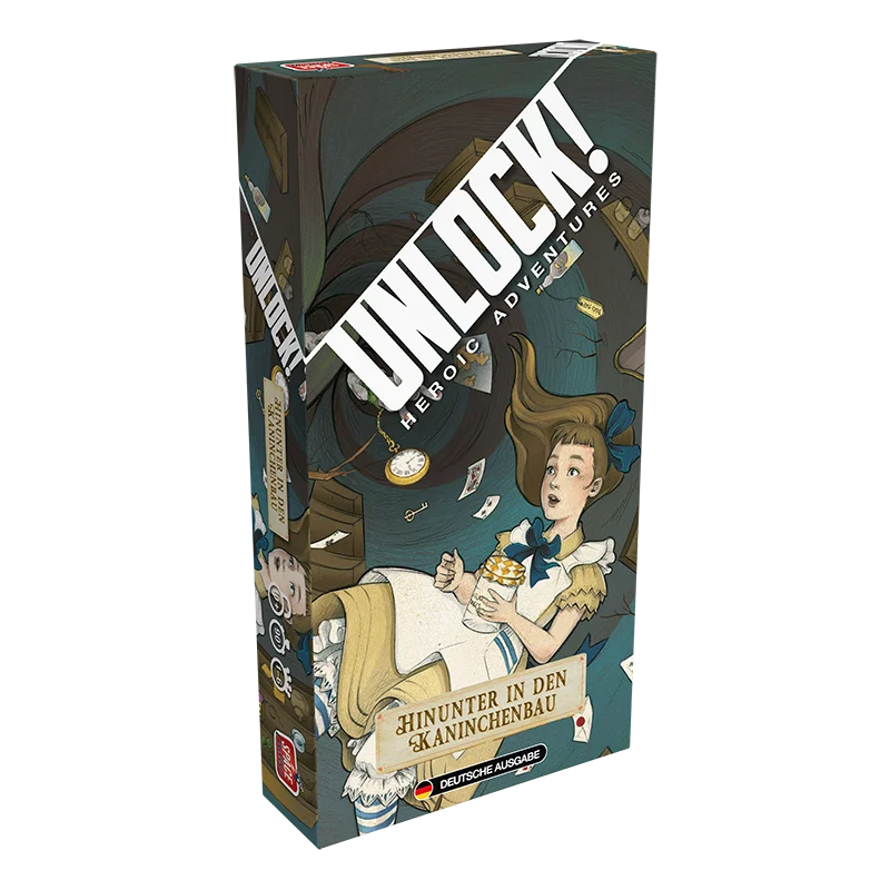 Unlock! Hinunter in den Kaninchenbau (Einzelszenario)- ab 10 Jahren