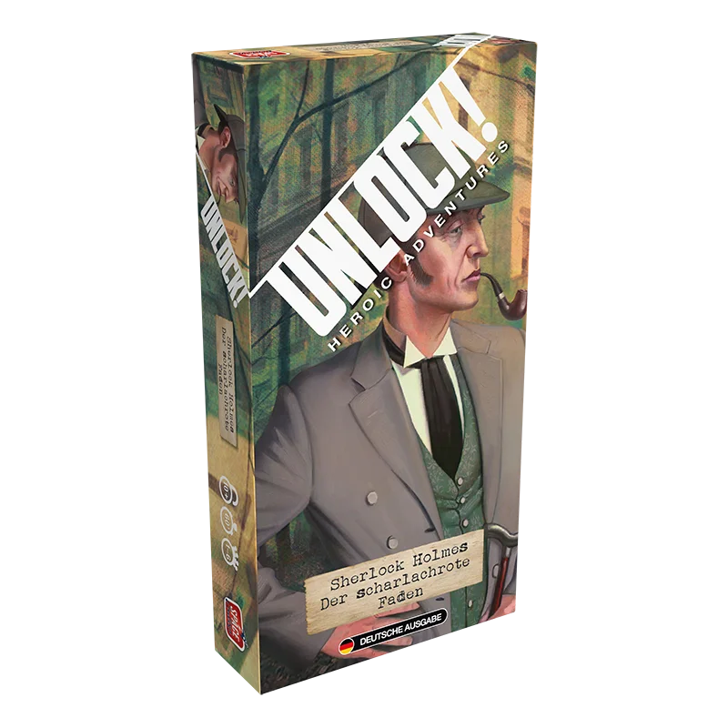 Unlock! Sherlock Holmes Der scharlachrote Faden (Einzelszenario)- ab 10 Jahren
