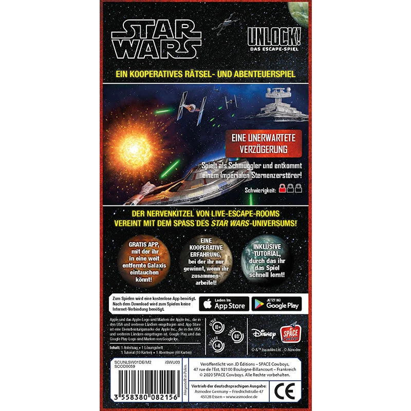Unlock! Star Wars Eine unerwartete Verzögerung (Einzelszenario)- ab 10 Jahren