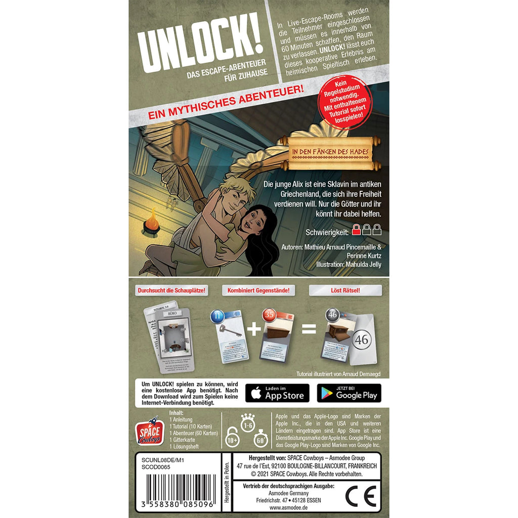 Unlock! In den Fängen des Hades (Einzelszenario)- ab 10 Jahren
