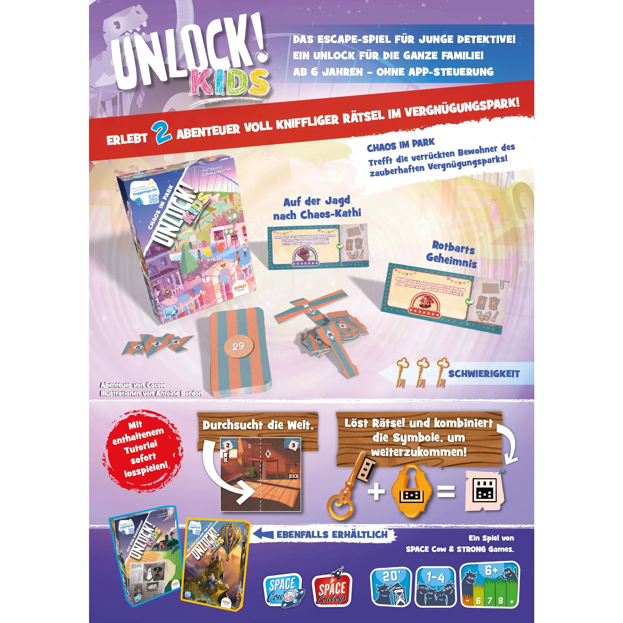 Unlock! Kids Chaos im Park (Einzelszenario)- ab 6 Jahren