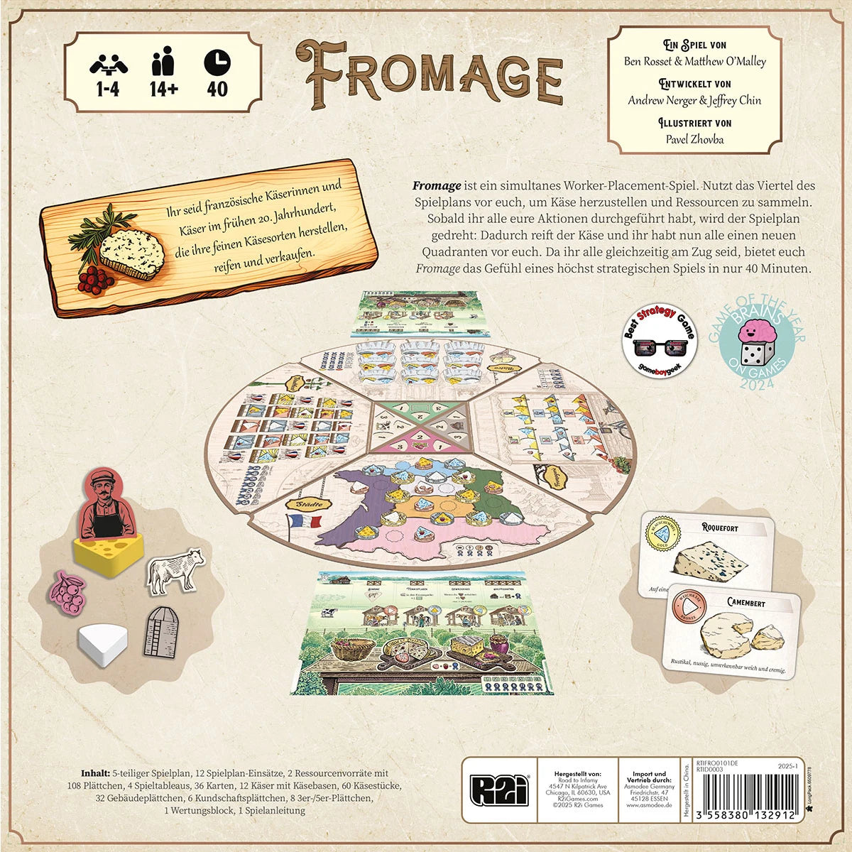 Fromage - ab 14 Jahren