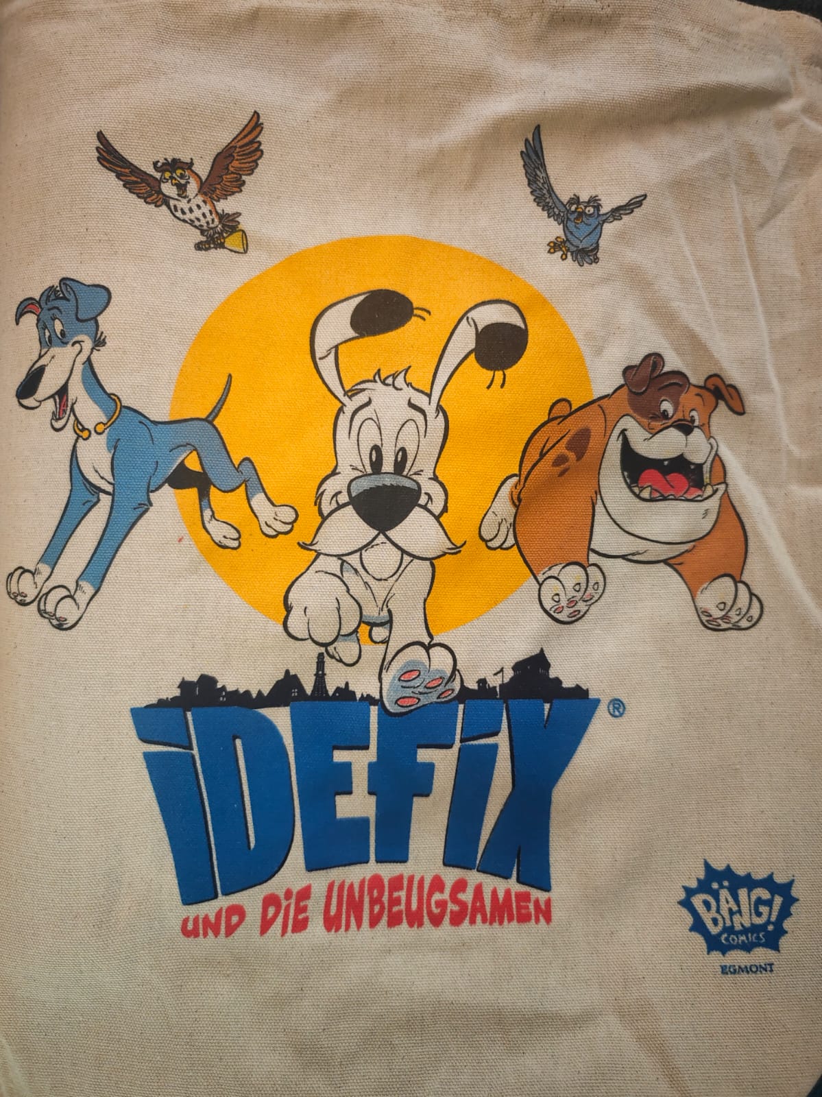 Tragetasche - Stofftasche - Idefix Bäng