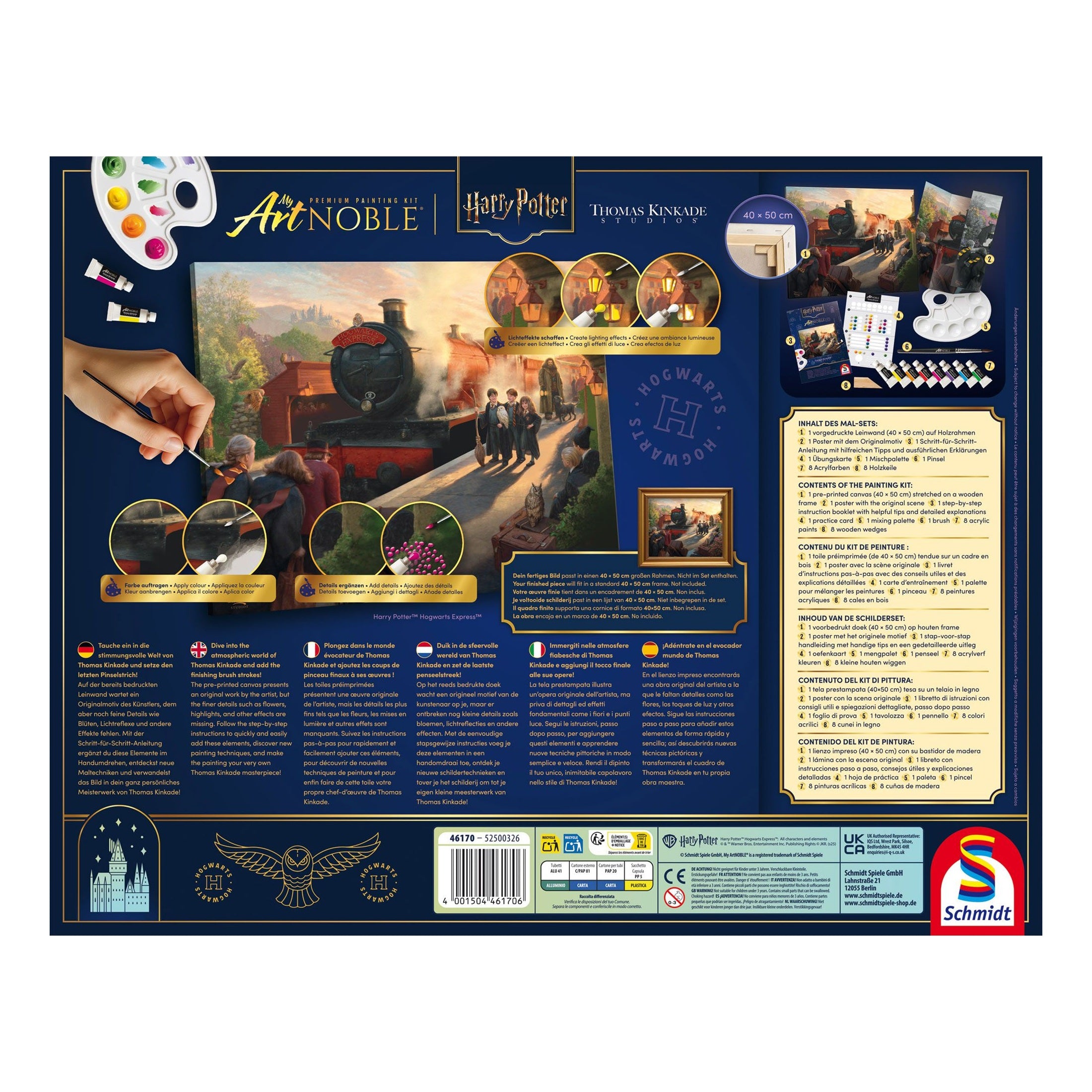 Artnoble Kinkade WWO Hogwarts Expres Malen 40x50cm
