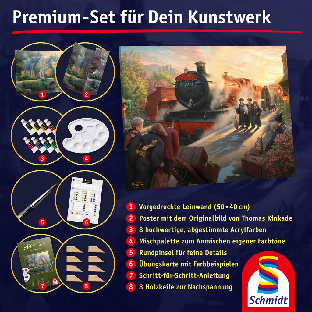Artnoble Kinkade WWO Hogwarts Expres Malen 40x50cm