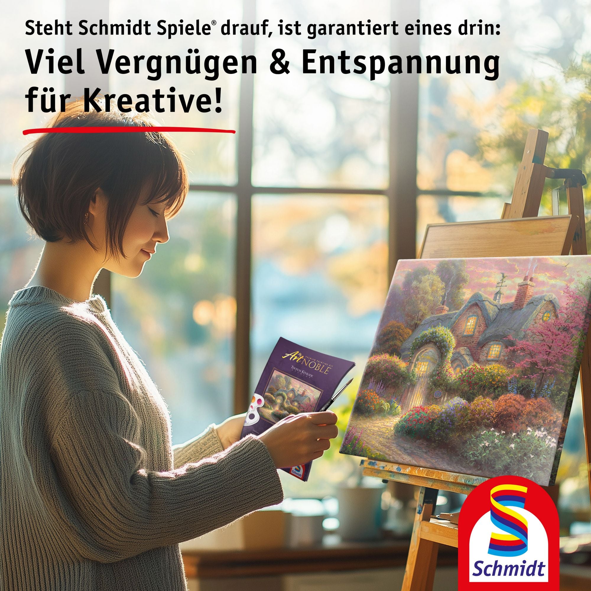Artnoble Kinkade WWO Hogwarts Expres Malen 40x50cm