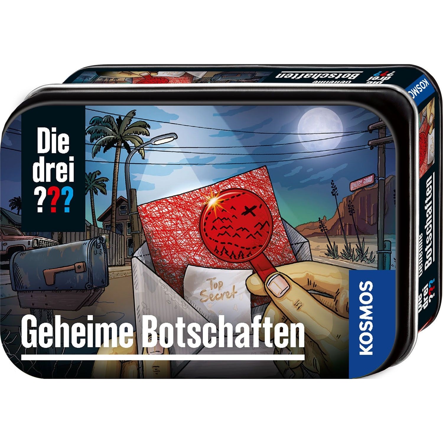 Die drei ??? Geheime Botschaften (kl. Dose) - ab 8 Jahren