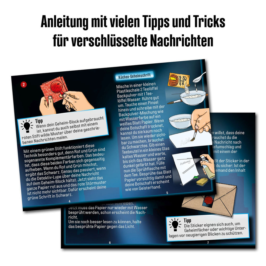 Die drei ??? Geheime Botschaften (kl. Dose) - ab 8 Jahren