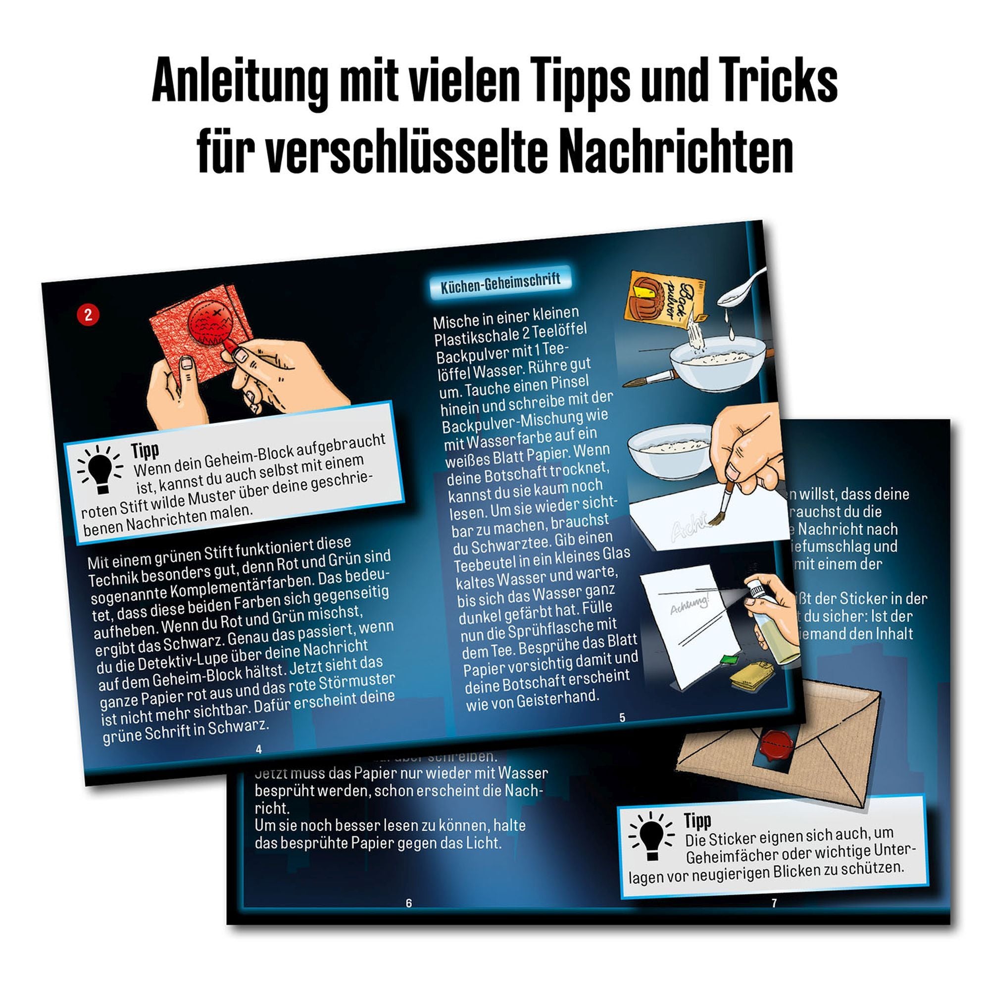 Die drei ??? Geheime Botschaften (kl. Dose) - ab 8 Jahren