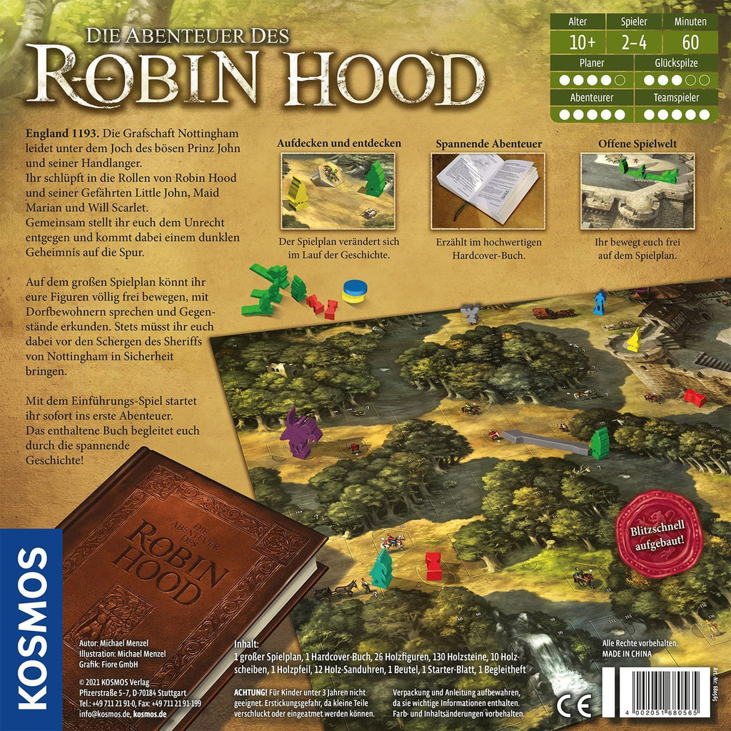 Die Abenteuer des Robin Hood *Nominiert SdJ 2021*