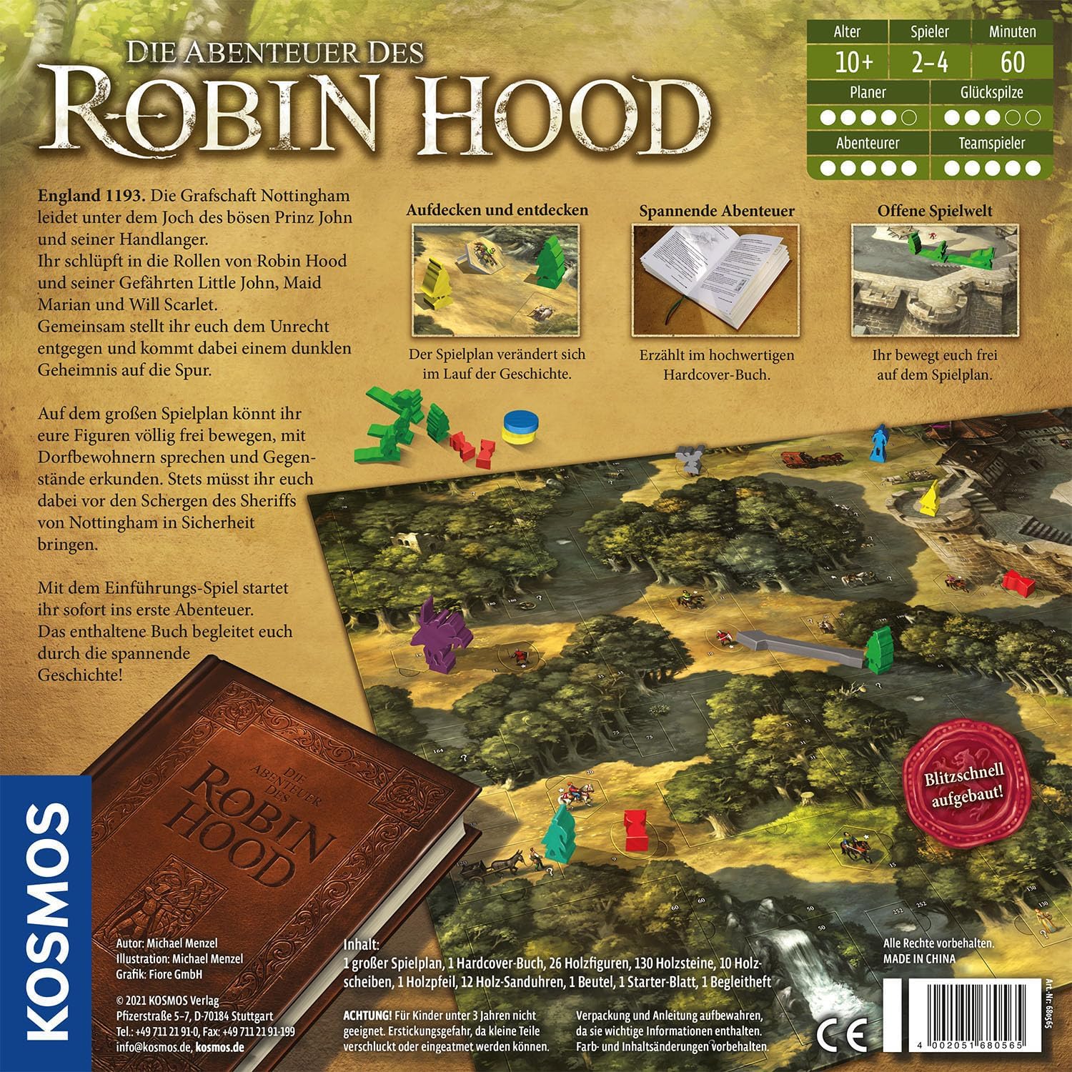 Die Abenteuer des Robin Hood *Nominiert SdJ 2021*