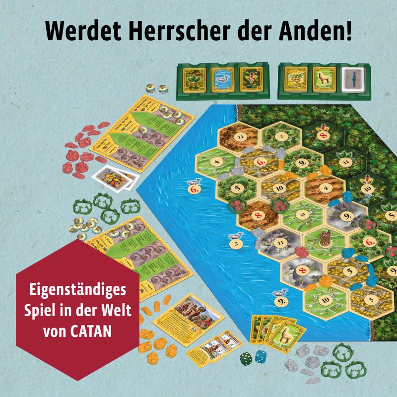 Catan - Der Aufstieg der Inka (3-4 Spieler) - ab 12 Jahren