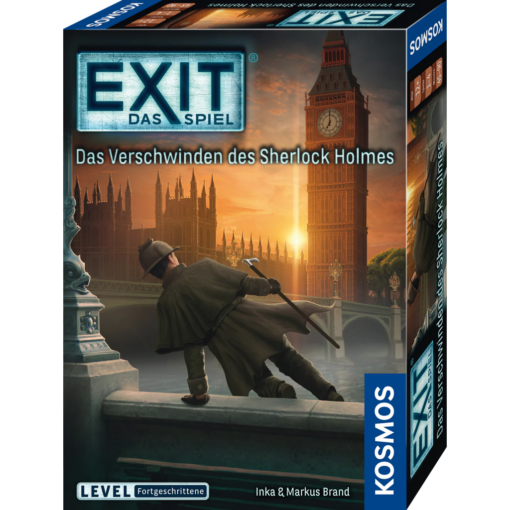 EXIT – Das Spiel: Das Verschwinden des Sherlock Holmes - ab 12 Jahren