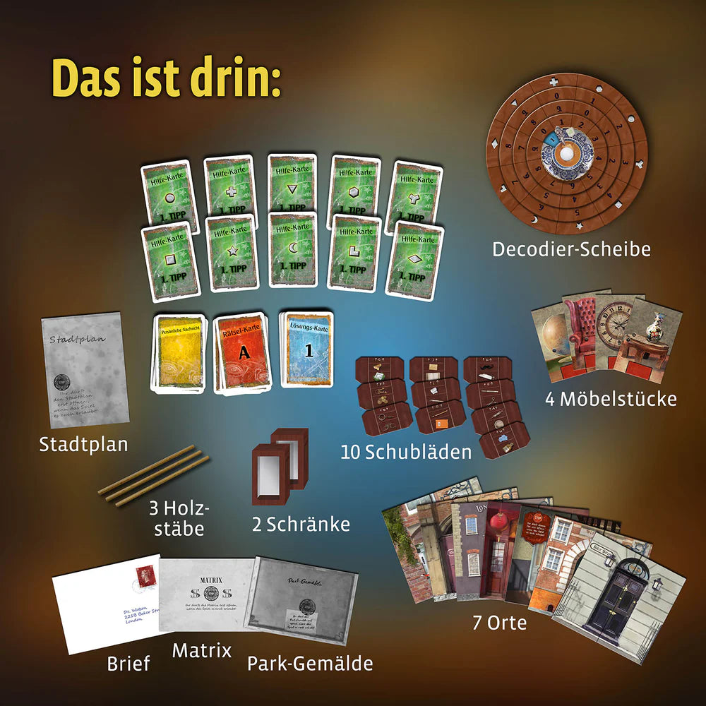 EXIT – Das Spiel: Das Verschwinden des Sherlock Holmes - ab 12 Jahren