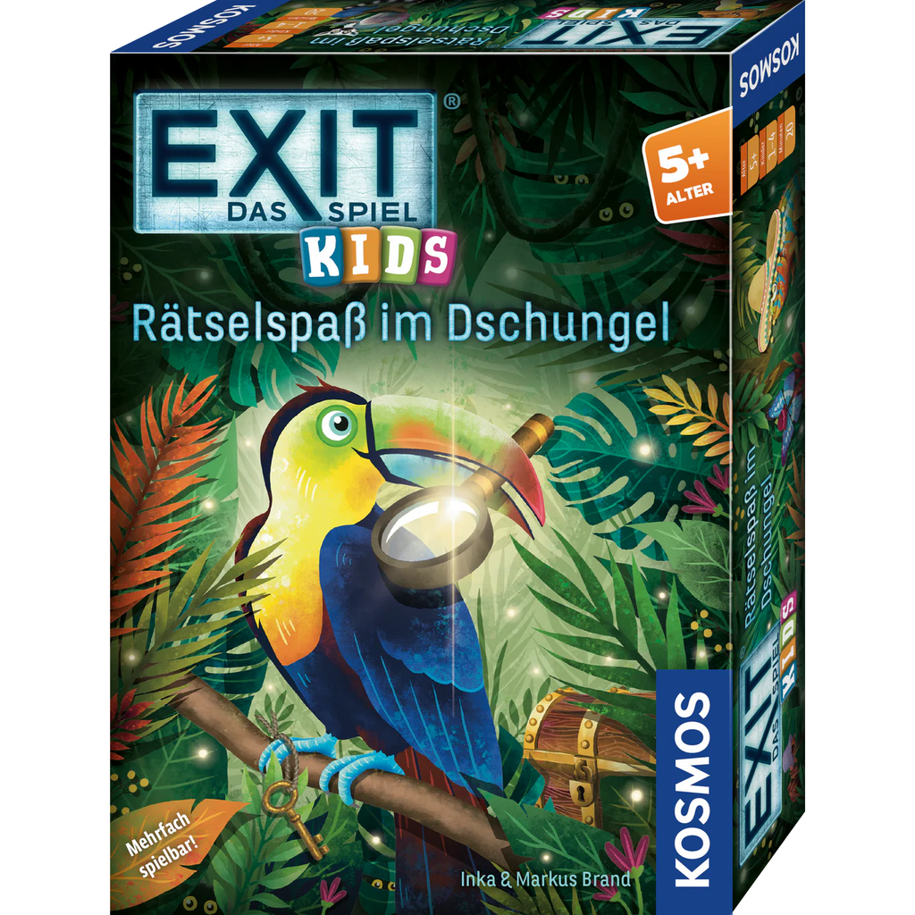 EXIT – Das Spiel Kids: Rätselspaß im Dschungel - ab 5 Jahren