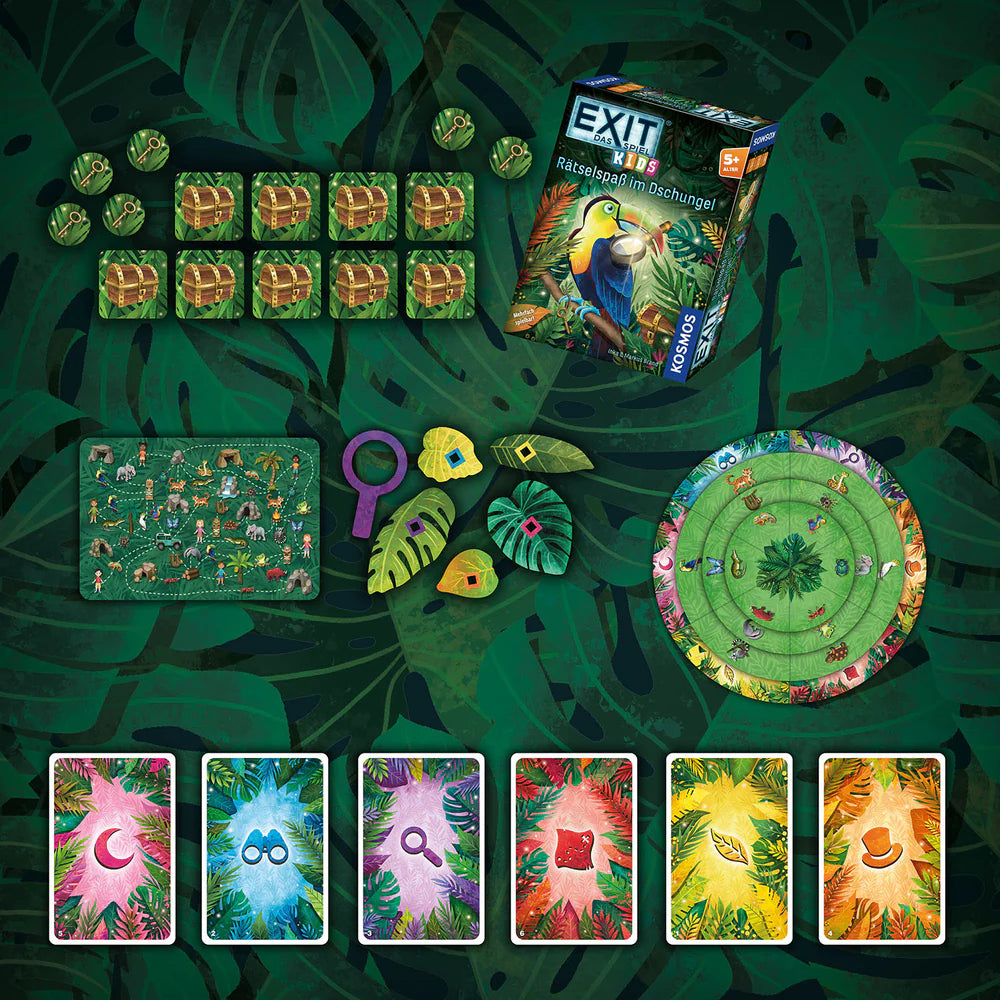 EXIT – Das Spiel Kids: Rätselspaß im Dschungel - ab 5 Jahren