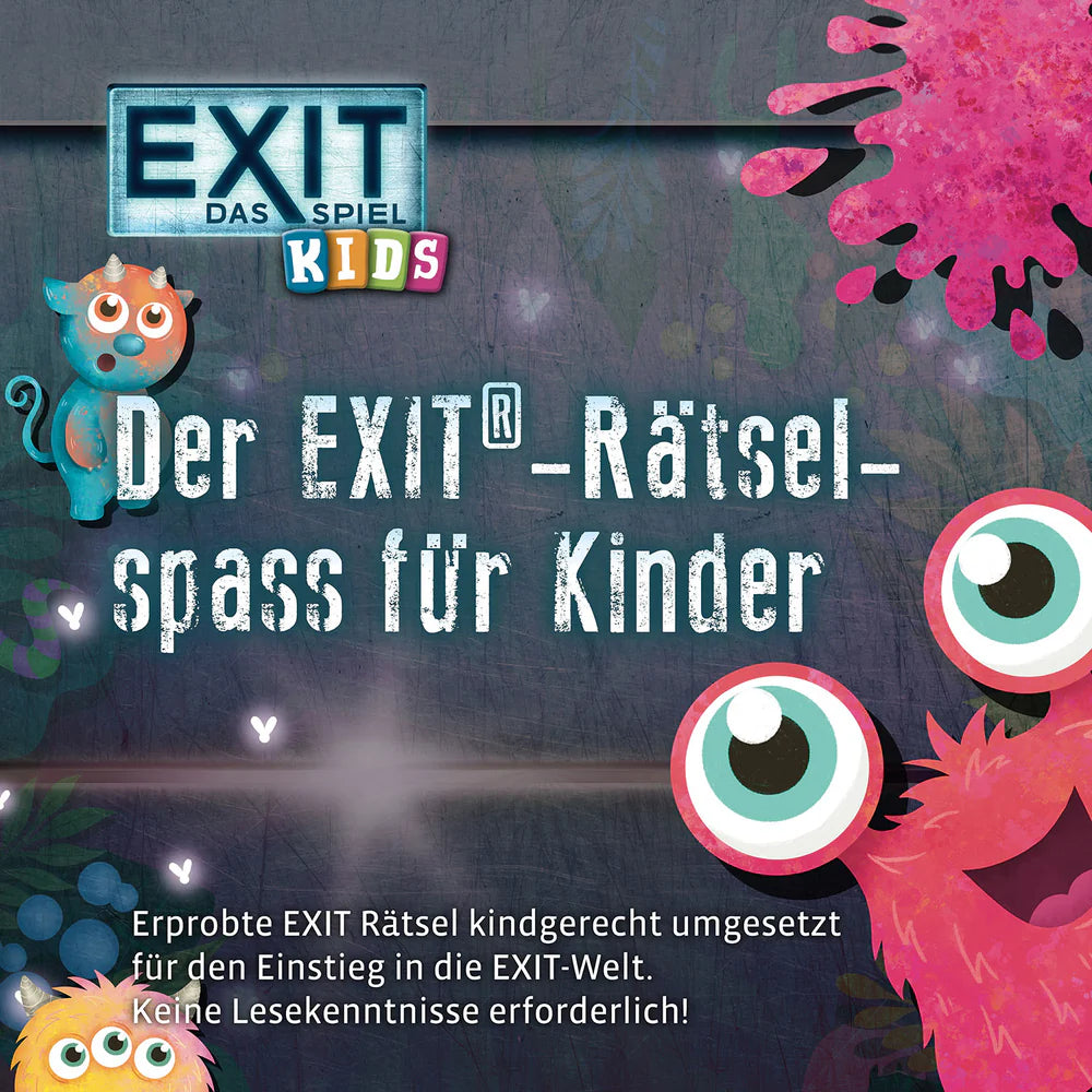 EXIT – Das Spiel Kids: Monstermäßiger Rätselspaß - ab 5 Jahren