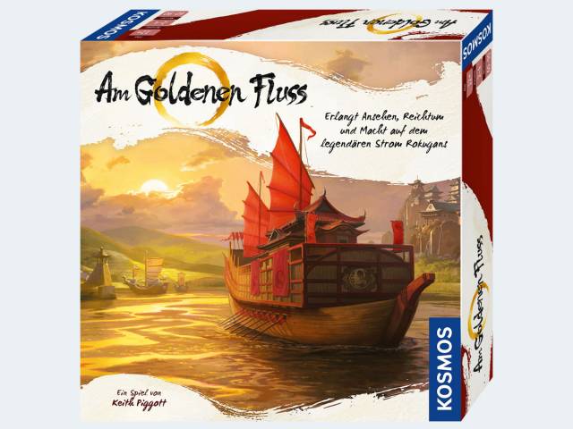 Am goldenen Fluss (2-4 Spieler) Strategiespiel - ab 12 Jahren