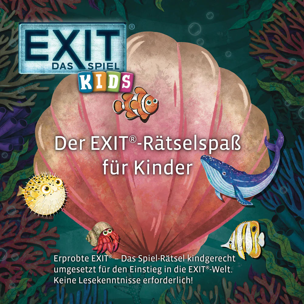 EXIT – Das Spiel Kids: Rätselspaß im Meer - ab 5 Jahren