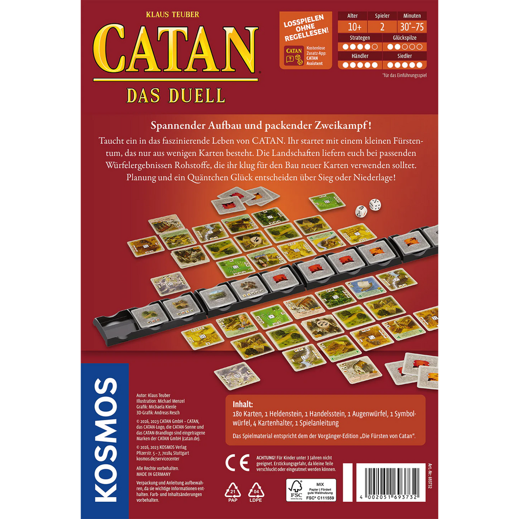 Catan – Das Duell (2 Spieler) - ab 10 Jahren