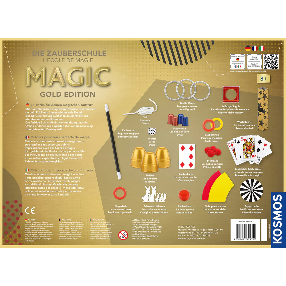 Die Zauberschule Magic Gold Edition - ab 8 Jahren