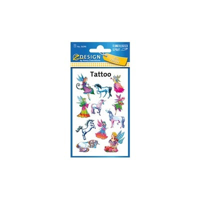 Kids Tattoos Pack - Feen & Einhörner - ab 1 Monat