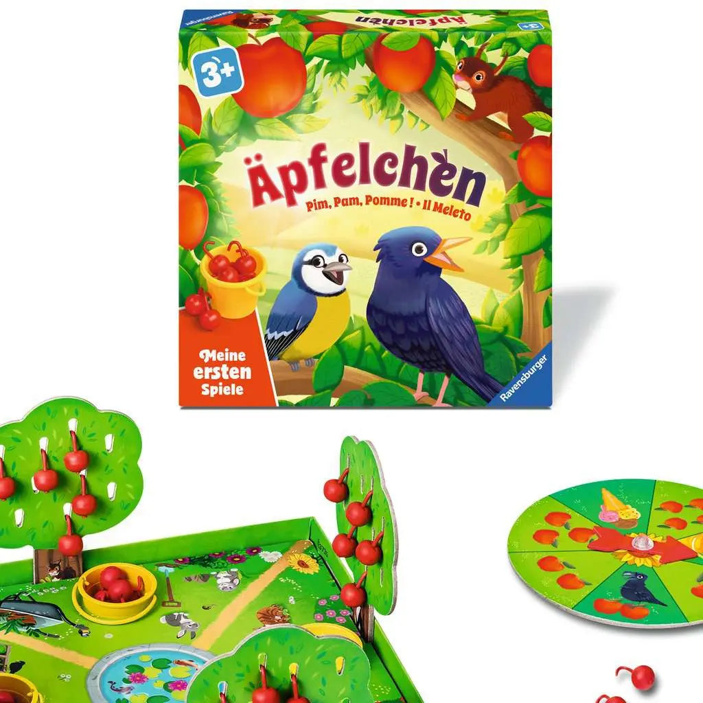 Äpfelchen Sammelspiel - Meine ersten Spiele - Kinderspiel an 3 Jahren