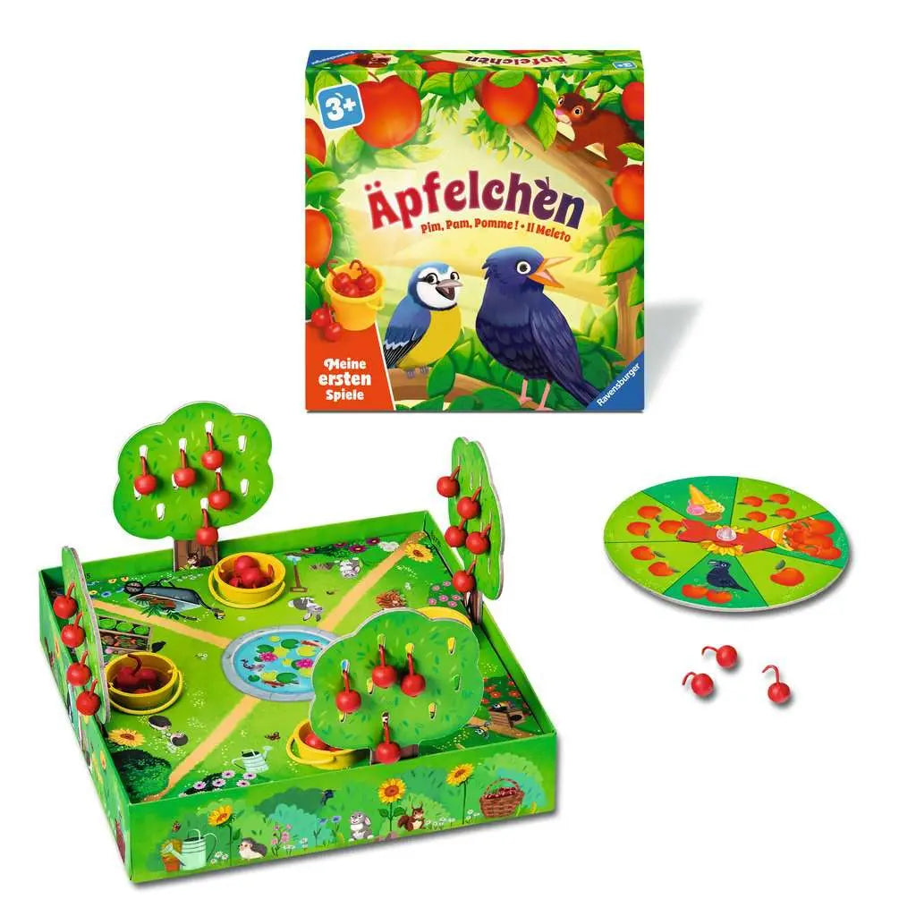 Äpfelchen Sammelspiel - Meine ersten Spiele - Kinderspiel an 3 Jahren