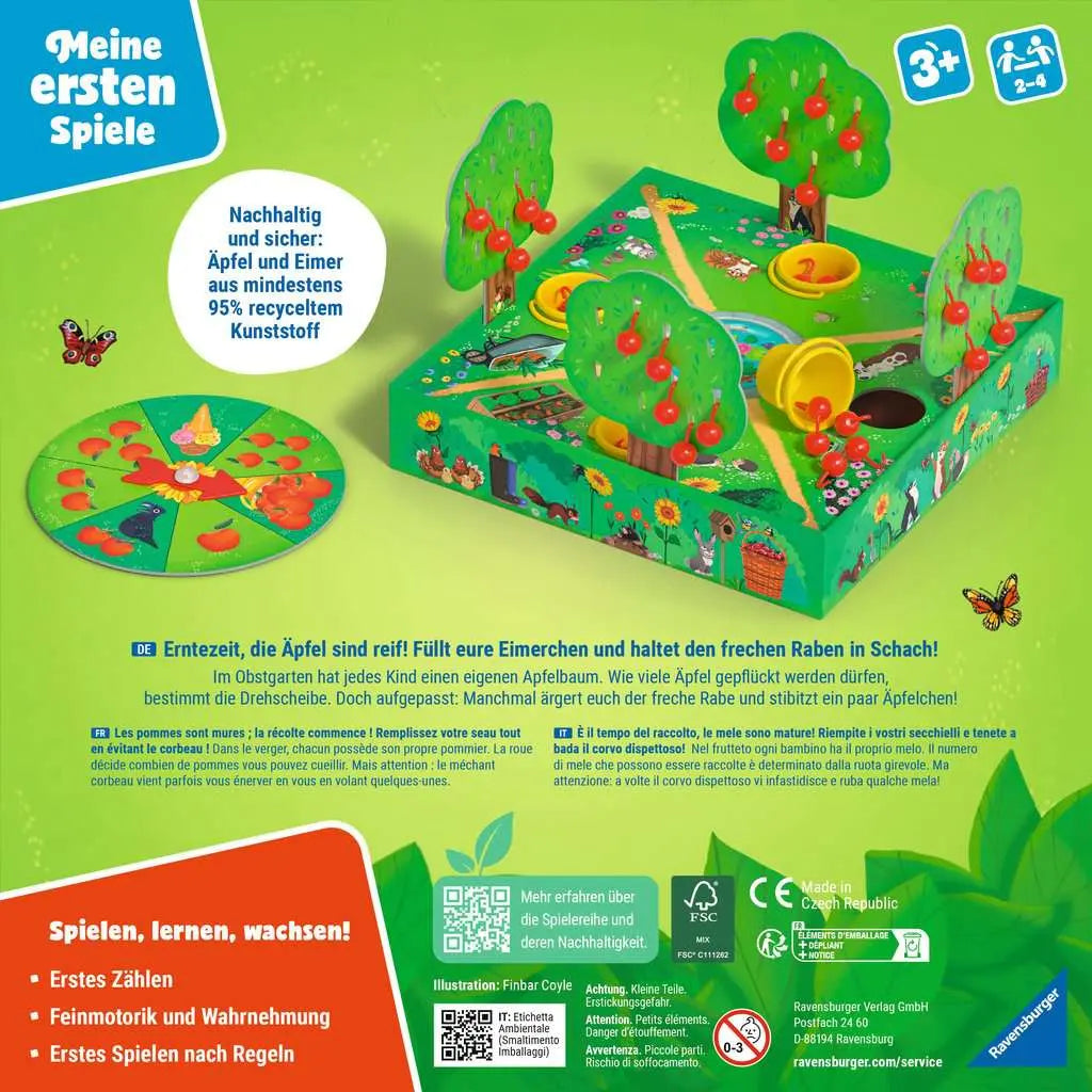 Äpfelchen Sammelspiel - Meine ersten Spiele - Kinderspiel an 3 Jahren