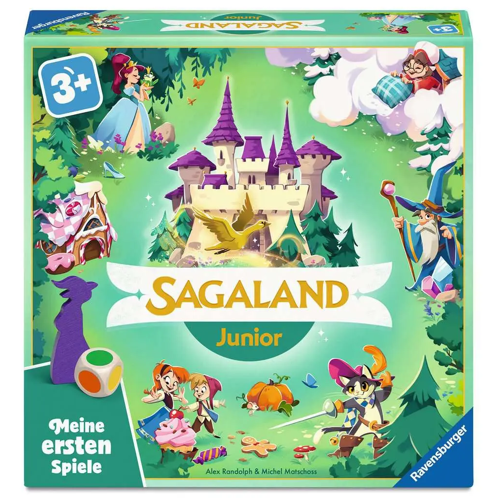 Junior Sagaland - Meine ersten Spiele - Merkspiel ab 3 Jahren