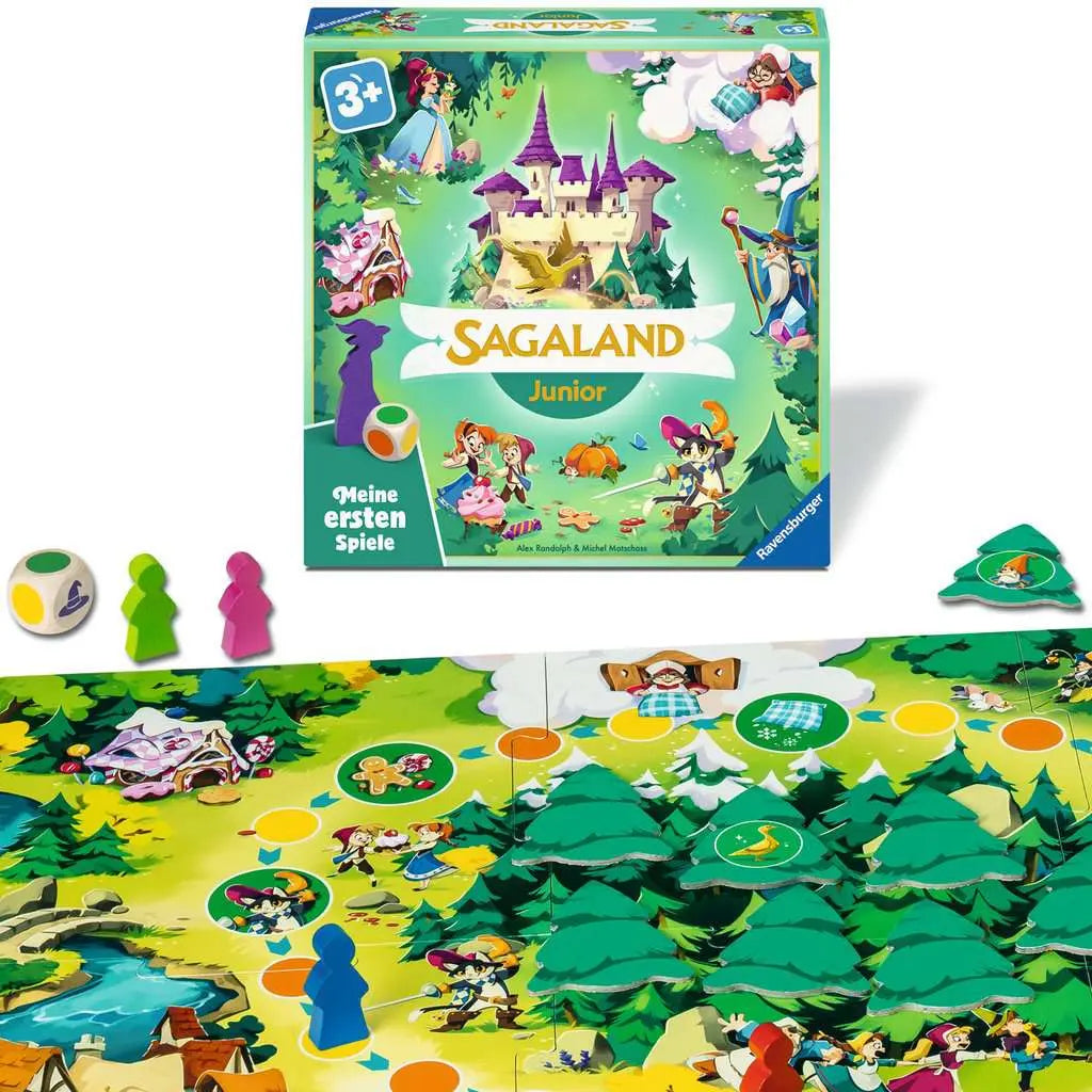 Junior Sagaland - Meine ersten Spiele - Merkspiel ab 3 Jahren