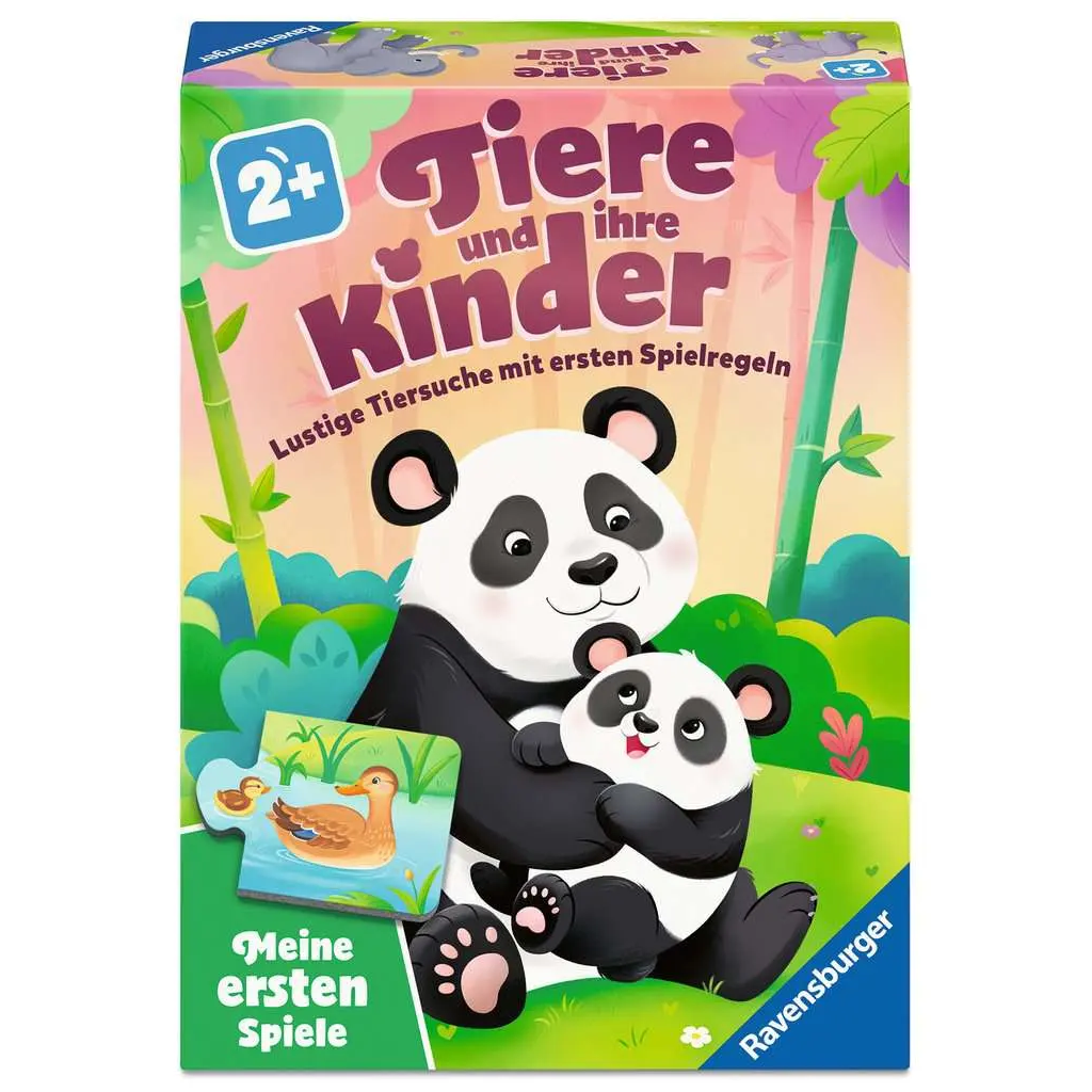 Tiere und ihre Kinder - Meine ersten Spiele - Zuordnungsspiel ab 2 Jahren