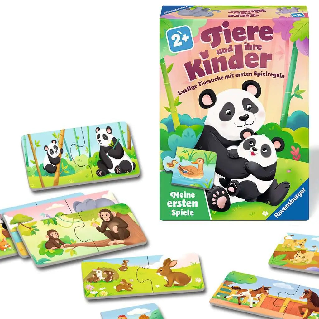 Tiere und ihre Kinder - Meine ersten Spiele - Zuordnungsspiel ab 2 Jahren